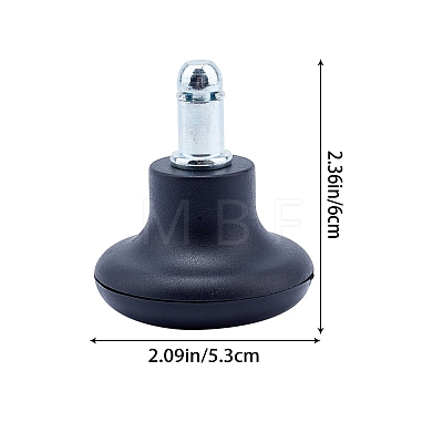 Polyurethane (PU) Replacement Office Swivel Chair Fixed Casters FIND-WH0052-73-1