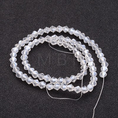 Glass Beads Strands X-GB4mm01Y-L-1