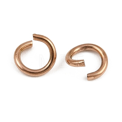 304 Stainless Steel Open Jump Rings STAS-M235-02G-RG-1