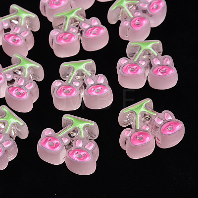 Transparent Acrylic Beads MACR-S374-04B-06-1