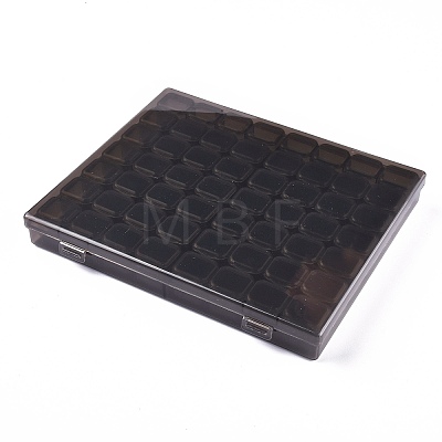 56 Grids Polypropylene(PP) Craft Organizer Case Storage Box CON-K004-07-1