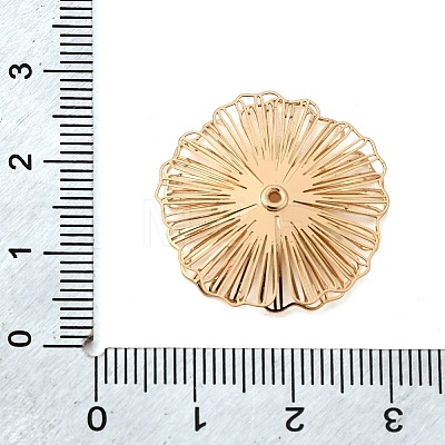 Brass Bead Caps KK-C167-03I-G-1