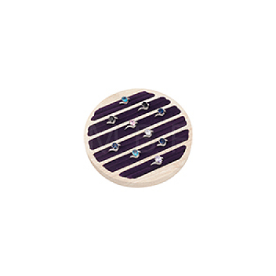 6-Slot Wood Ring Display Stands RDIS-WH0011-30-1