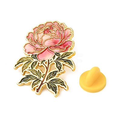Baking Paint Alloy Lapel Pin Backs for Backpack Clothes AL-CBADEE6-01G-1