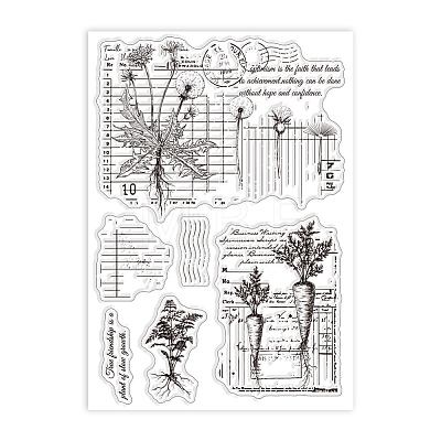 Custom PVC Plastic Clear Stamps DIY-WH0448-0515-1