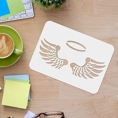 Large Plastic Reusable Drawing Painting Stencils Templates DIY-WH0202-059-1