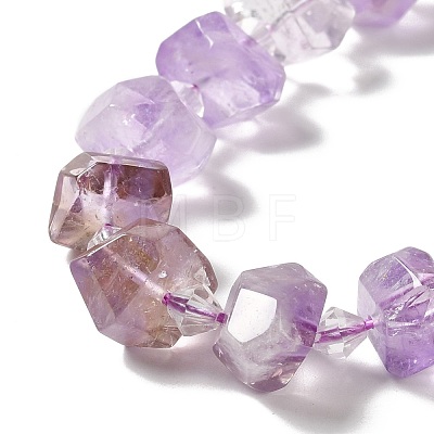 Natural Amethyst Beads Strands G-E578-01-1