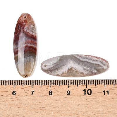 Natural Mexican Agate Pendants G-K381-14A-1
