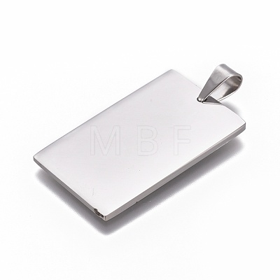 Non-Tarnish 304 Stainless Steel Pendants STAS-F223-48P-1