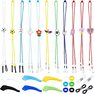  DIY Eyeglasses Neck Strap Making Kits for Children FIND-NB0006-03-1