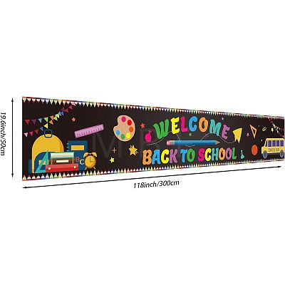 Polyester Hanging Banners Children Birthday AJEW-WH0190-008-1