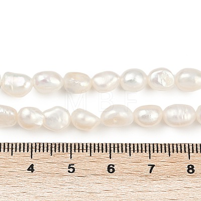 Natural Cultured Freshwater Pearl Beads Strands PEAR-P064-20A-04A-02-1