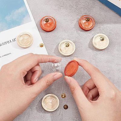  10Pcs Mini Glass Cloche Dome Covers DJEW-NB0001-24A-1