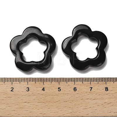 Natural Obsidian Cabochons G-Q190-05C-1