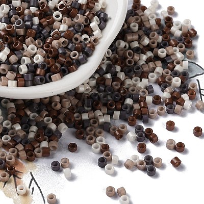 Baking Paint Glass Seed Beads SEED-S042-05A-16-1
