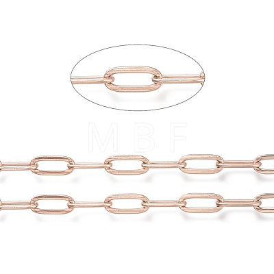 Ion Plating(IP) 304 Stainless Steel Cable Chains CHS-M002-01RG-1