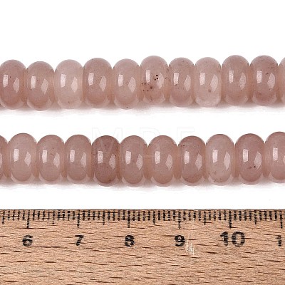 Natural White Jade Beads Strands G-Q613-01F-33-1