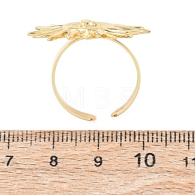 Brass Cuff Open Rings LS-RJEW-Z129-02G-03-1