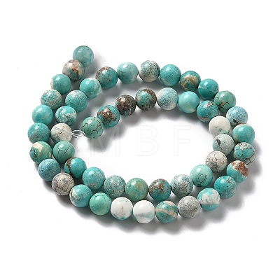 Natural Howlite Beads Strands X-G-L555-02C-02-1