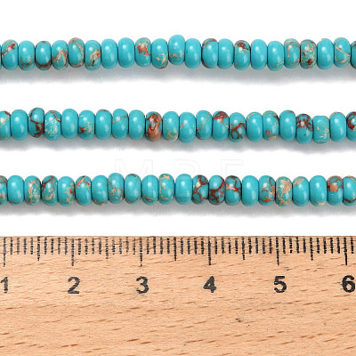 Synthetic Imperial Jasper Beads Strands G-Z110-B04-2x4mm-07-1