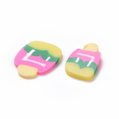 Handmade Polymer Clay Cabochons CLAY-A002-17-1