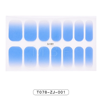 Full Cover Nail Stickers MRMJ-T078-ZJ-001-1