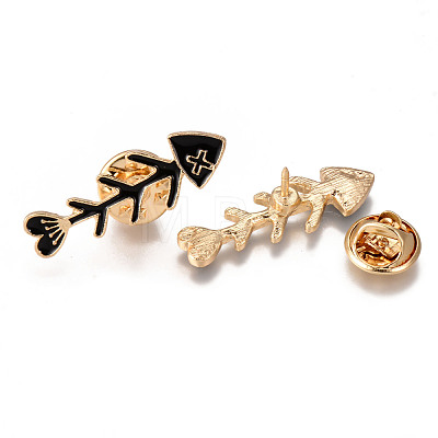 Alloy Enamel Brooches JEWB-N006-072-NR-1