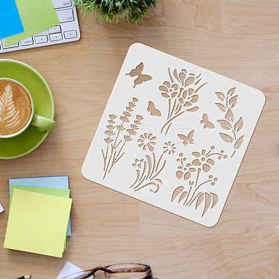 Plastic Reusable Drawing Painting Stencils Templates DIY-WH0172-187-1