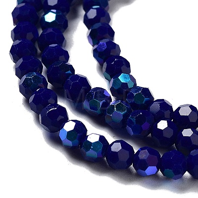 Opaque Glass Beads Strands EGLA-A035-P4mm-L09-1