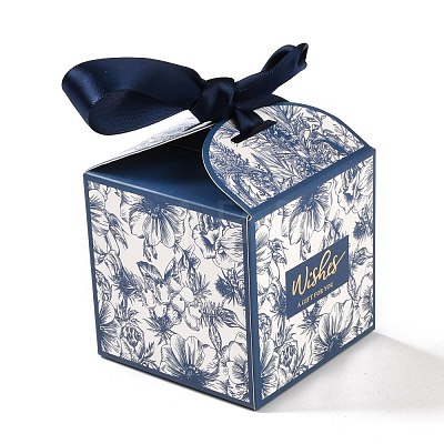 Wedding Theme Folding Gift Boxes CON-P014-01A-1