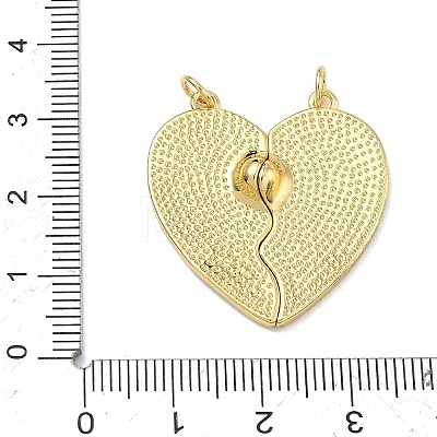 Brass Enamel Pendants KK-A293-02G-1