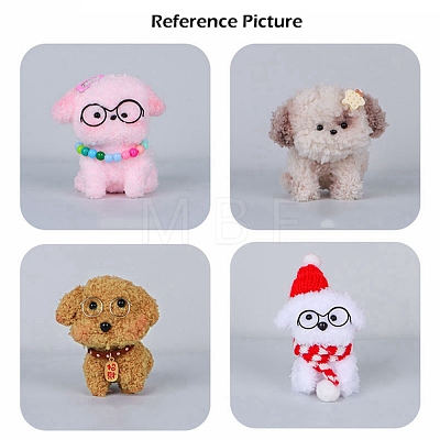 Polyester Plush Sticks X-DIY-Z031-01F-1