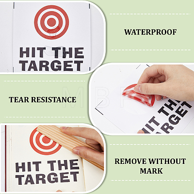 PVC Reminder Stickers STIC-WH0004-25-1