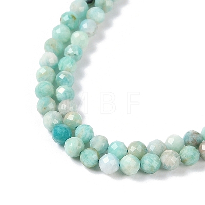 Natural Amazonite Beads Strands X-G-G139-A15-03-1