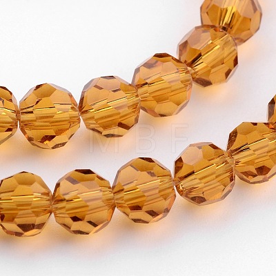 Transparent Glass Bead Strands X-GLAA-G013-8mm-65-1