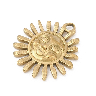 304 Stainless Steel Pendants LS-STAS-D366-01I-G-1