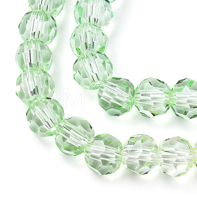 Transparent Glass Beads Strands GLAA-E036-07Z-1