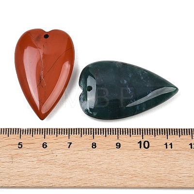 Natural & Synthetic Mixed Gemstone Pendants G-D087-02M-1