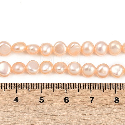 Natural Cultured Freshwater Pearl Beads Strands PEAR-P064-19G-12C-1