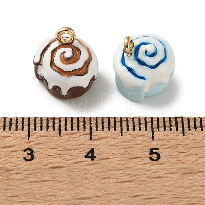 Alloy Enamel Pendants FIND-Z117-17G-1