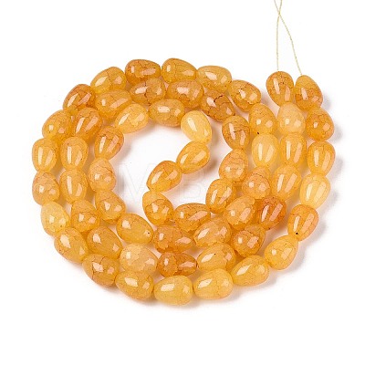 Baking Paint Crackle Glass Beads Strands DGLA-N019-03A-04-1