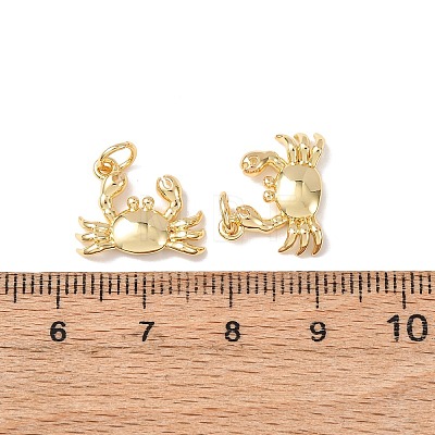 Brass Pendants KK-C143-46G-G03-1