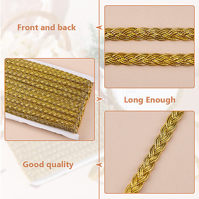 3-ply Polyester Braided Trim OCOR-WH0086-37A-1