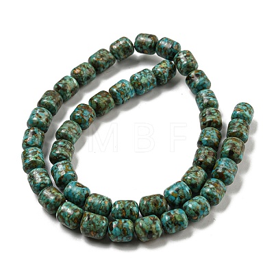 Dyed Synthetic Turquoise Beads Strands G-B070-D01-01-1