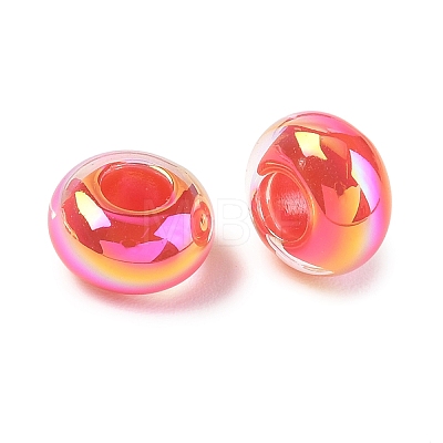 UV Plating Transpant Resin European Beads RE-CBAFF00-01B-1