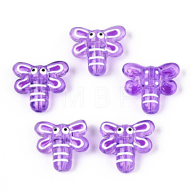 Handmade Lampwork Enamel Beads LAMP-T023-26G-1