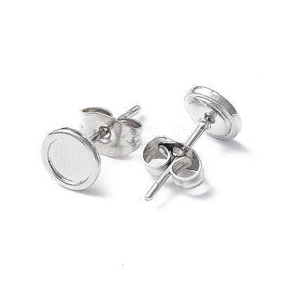 Non-Tarnish 304 Stainless Steel Stud Earring Finding EJEW-I285-41P-1