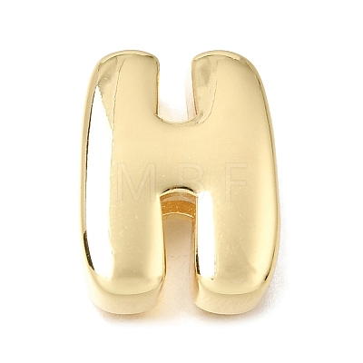 Brass Slide Charms KK-E802-33G-H-1