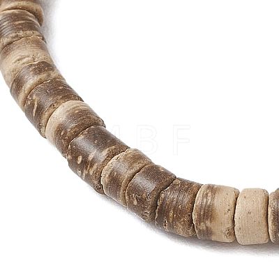 Sea Turtles and Starfish Coconut Beads Bracelets BJEW-JB11882-1