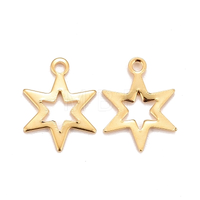 201 Stainless Steel Charms STAS-K217-08G-1